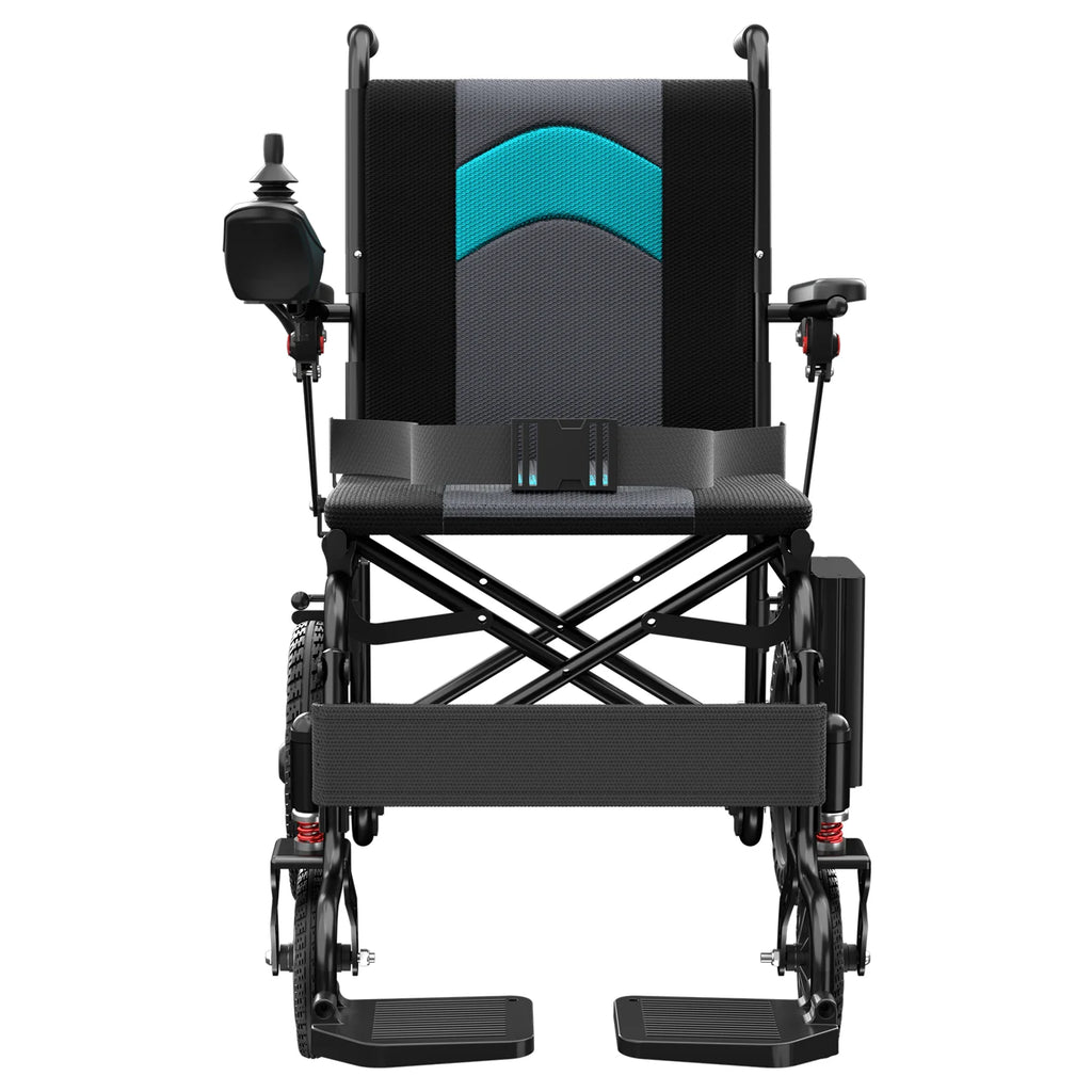 Portable Electric Wheelchair Lightweight Foldable for Adults Seniors