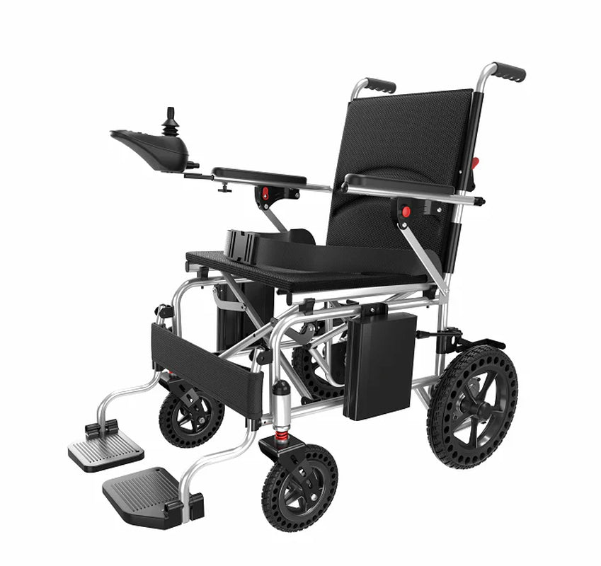 Portable Electric Wheelchair Lightweight Foldable for Adults Seniors